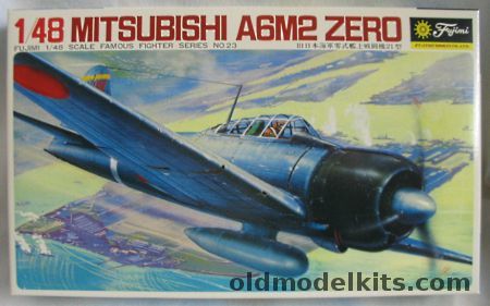 Fujimi 1/48 Mitsubishi A6M2 Model 21 Zero - Tainan Air Corps Lae New Guinea Nov 1942 - Shokaku Pearl Harbor - 6th Air Corps New Guinea Oct 1942 - Ohita Air Corps Training Unit 1944 - 3rd Air Corps Kendari Celebes 1942 (11 victories), 23 plastic model kit